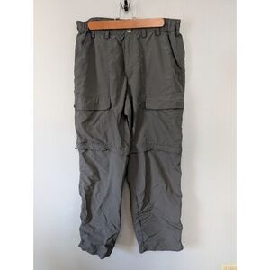 White Sierra Lightweight Hiking Cargo Convertible Outdoor Pants Size Medium